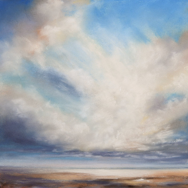 Coastal Skyscape Painting